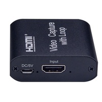 Carte de capture vidéo USB2.0 1080p HD pour ordinateur, téléphone portable, PS4, OBS, prise en charge de la surveillance en direct, enregistrement de caméra annulaire, JPEG/AVI