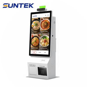 Kiosco de Pago de Autoservicio Interactivo de 21.5 Pulgadas, Kiosco Automático <span class=keywords><strong>con</strong></span> Pantalla Táctil SUNTEK, Máquina de Pedidos Automática <span class=keywords><strong>para</strong></span> Restaurantes - Product Image 2