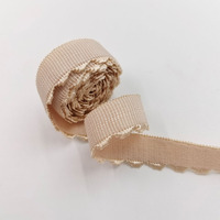 Bande élastique en tissu pelucheux pour couture de vêtements, ruban en nylon festonné brillant, bande élastique pour vêtements, sous-vêtements, bricolage