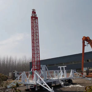 Torre de Comunicación Móvil Telescópica Galvanizada por Inmersión en Caliente de 30m y 45m, Certificada ISO9001 para Telecomunicaciones en Edificios - Product Image 1