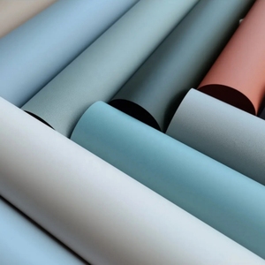Film PVC pour décoration intérieure, super mat, résistant aux rayures, toucher doux, couleur unie, film PVC sous vide personnalisé pour <span class=keywords><strong>porte</strong></span> d'armoire - Product Image 4