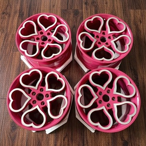 Rines Personalizados Forjados en Forma de Corazón <span class=keywords><strong>Rosa</strong></span> de 17, 18, 19, 20, 21 y 22 Pulgadas, Aptos para <span class=keywords><strong>Volkswagen</strong></span> <span class=keywords><strong>Beetle</strong></span>, Toyota, Audi, Porsche - Product Image 3