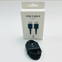 Cable de Carga USB C a USB C para Samsung, Cable de Carga para Samsung S25 S24 S23 S22