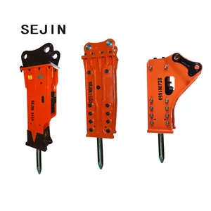 sb131 sejin1650 hydraulic hammer breaker 165 hydraulic hammers for chisel 165mm for excavator hydraulic breaker