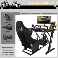 Nouveau produit explosion usine approvisionnement direct jeu volant support siège de course simulation jeu siège chaise de jeu