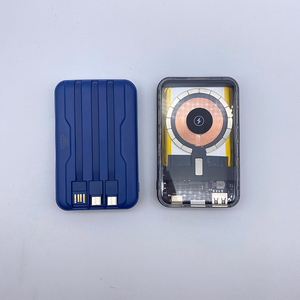 Cargadores Portátiles de Alta Capacidad de 10000 mAh, Cargador Inalámbrico Transparente con Pantalla Digital - Product Image 5