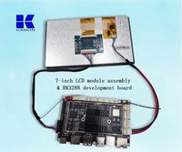 10,1 pulgadas 1024*600 Panel FHD Delgado Módulo TFT LCD Monitor de pantalla táctil disponible con placa de controlador original