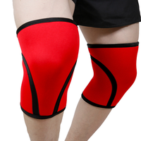 Genouillères de compression en néoprène léger et respirant de 7 mm PreNext Find Similar Icon Custom Logo pour adultes, idéales pour la musculation