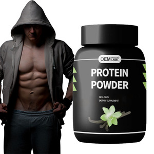 Proteína de Suero de Leche en Polvo para Nutrición Deportiva, Sin Azúcar, Sabor Menta y Vainilla, Suplemento Energético, Mejora Muscular, Electrolitos, Fabricación OEM/ODM - Product Image 1
