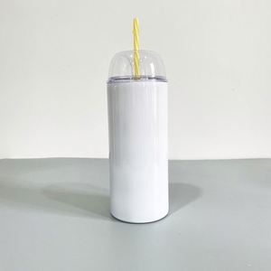 Vasos Personalizados con Logotipo, Vasos de Acero Inoxidable de 10oz, 22oz y 20oz con Tapa de Domo para Sublimación y Manualidades - Product Image 2