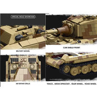 TK8004 Panzer Panther allemand de la Seconde Guerre mondiale, char moyen, échelle 1:35, ensembles de blocs de construction, modèle militaire de collection pour les amateurs adultes