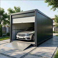 Abri de voiture préfabriqué isolant thermiquement et offrant une protection solaire pour les régions chaudes du Moyen-Orient