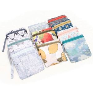 Sac de courses pliable personnalisé promotionnel en polyester 190T, sac fourre-tout pliable pour épicerie - Product Image 6