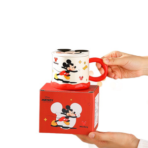 <span class=keywords><strong>Taza</strong></span> de Cerámica con Diseño de Mickey y Minnie, con Tapa 3D, Linda <span class=keywords><strong>Taza</strong></span> de Café para Niños, Regalos de Cumpleaños y <span class=keywords><strong>Navidad</strong></span> - Product Image 5