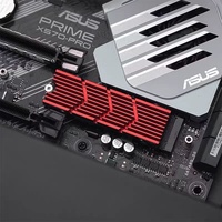 Dissipateur thermique pour disque dur NVMe M.2 2280 avec alliage d'aluminium pour ordinateur de bureau et PS5, dissipation rapide de la chaleur