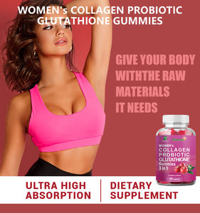 Gomitas de colágeno probiótico y glutatión R50 de alta calidad para mujeres, suplemento 3 en 1 para el metabolismo saludable femenino y blanqueamiento de la piel. - Product Image 4