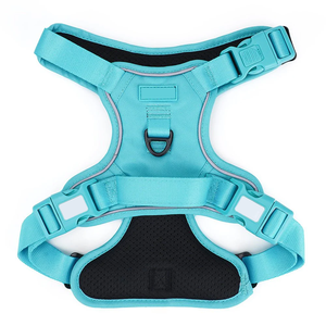 Henshine Nouveau design Personnalisation de la couleur de la lumière Réflexion Oxford douce disponible la nuit <span class=keywords><strong>Harnais</strong></span> extérieur pour chien - Product Image 1