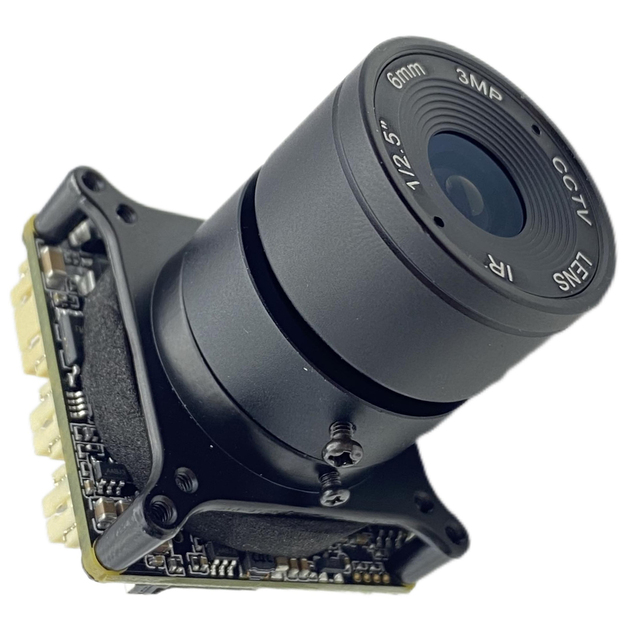 HD IMX335 5MP Network IPC Camera Module with Replaceable Bidirectional Microphone & Variety Lenses H.265/H.264 15fps