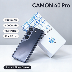 Camon 40 Pro 2025 Original, Versión Global 5G Desbloqueado, Pantalla Curva, Doble SIM, Teléfono Inteligente Android, 108MP, Francés, Inglés, LTE - Product Image 5