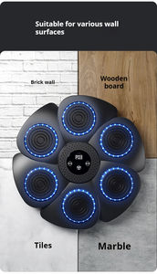 Objetivo de Boxeo Inteligente con Forma de Flor de Ciruelo de Seis Puntos, Dispositivo de Entrenamiento de Reacción para Interiores, Objetivo de Fitness - Product Image 6