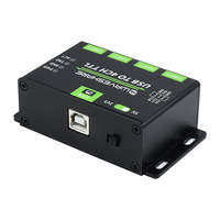 Modul Waveshare Industrial USB ke TTL UART 4-Kanal CH344