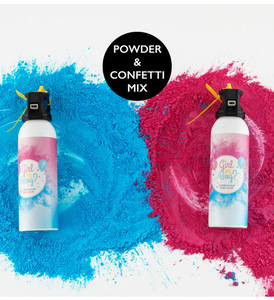 Nieuws Jongens Meisjes Seks Onthullen Kleur Kanon Poeder Spuitfles Feest Air Mist Seks Saluut Pistool Confetti - Product Image 2