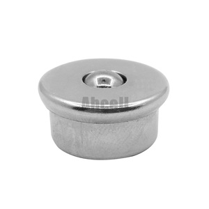 CY-8HH Mini Press Fit Nickel Plated Steel Ball Transfer Unit Small Sewing Machine Omniball Wheel Caster