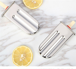 Thép Không Gỉ Popsicle Maker Khuôn Vuông Cạnh Popsicle + Khay Khuôn Pop & Con Dấu Silicone Chống Rò Rỉ. - Product Image 4