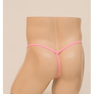 Sous-vêtements string en dentelle rose pour homme, polyester, design ajouré, lingerie sexy pour la Saint-Valentin, automne 2023 - Product Image 2