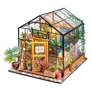 <span class=keywords><strong>Robotime</strong></span> Rolife Contact Obtén un Descuento en Manualidades de Madera DG104 Casa en Miniatura Hecha a Mano y Ensamblada, Rompecabezas 3D de Madera - Product Image 1