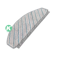 Tampon de serpillière en microfibre lavable et réutilisable pour aspirateur robot Deebot N20 Pro, N30, N30 Plus, Yeedi C12 Pro Plus, Deebot T10 Plus