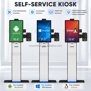 Quioscos de Pago Personalizables con Pantalla Táctil PCAP de 21.5 Pulgadas, Sistema POS con Impresora Térmica y SDK - Product Image 1