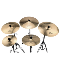 Brass Cymbals Set High Quality Practice Cymbal Set for Drum Kits