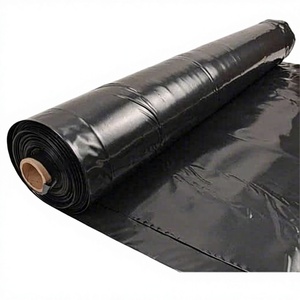 <span class=keywords><strong>Rocky</strong></span> Mountain Goods Bâche en polyéthylène noir 4 mil, rouleau <span class=keywords><strong>de</strong></span> 10 pi x 100 pi, barrière robuste pour le jardinage, la lutte contre les mauvaises herbes et l'aménagement paysager - Product Image 1