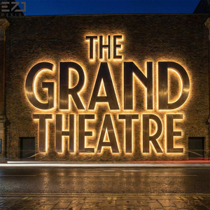 Letras Iluminadas EZD, Letras LED Personalizadas para Fachada de Tienda, Letrero Luminoso para Negocio, Logotipo 3D, Letrero LED - Product Image 2