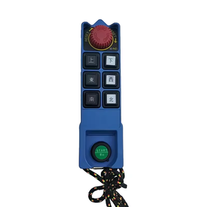 High Quality Taiwan Saga-L8B Industrial Wireless Radio 6 Button Pusher Transmitter Waterproof <strong>Remote</strong> <strong>Control</strong> <strong>Crane</strong> Made in China - Product Image 2