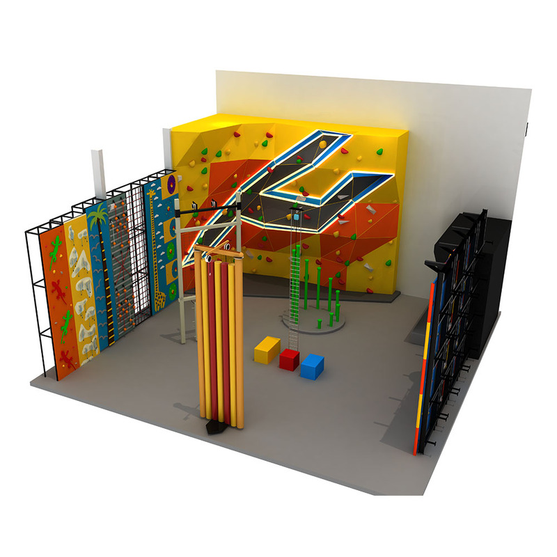 Liben Indoor Playground Climbing Frame Rock
