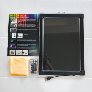 Bán chạy nhất khung hợp kim nhôm <span class=keywords><strong>Led</strong></span> Viết bảng chiếu sáng cho quảng cáo thực đơn nhà hàng - Product Image 1