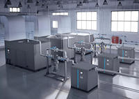 Atlas Copco GR110 FF Compresseur d'air rotatif à vis à deux étages Équipement de machine industrielle stationnaire 110kW 150HP 13bar 20 bar