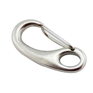 Crochet à ressort en acier inoxydable 304 de forme ovale, 40 mm, crochet à ressort pour porte-clés, crochet rapide, accessoires de quincaillerie pour bagages, prix d'usine - Product Image 4