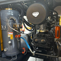 Prix du compresseur d'air diesel minier mobile personnalisé en usine Compresseur d'air pour moteur diesel 20/30/40 bar pour appareil de forage
