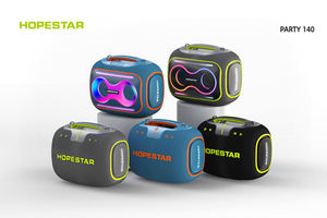 ลำโพงบลูทูธพกพา Hopestar Party Stereo <span class=keywords><strong>Box</strong></span> 140 80W กันน้ำ พร้อมไฟ LED แสดงจังหวะการเต้นรำ และไมโครโฟนไร้สาย 1 ตัว สำหรับงานปาร์ตี้และแคมป์ปิ้ง - Product Image 2