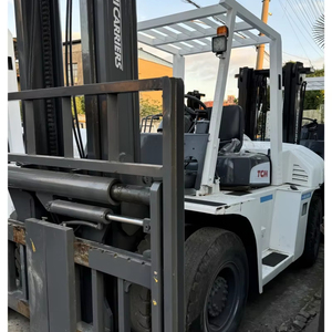 Sturdy Vigoshop Used TCM FD70 7 Ton Diesel Forklift with Two Stage Mast for Heavy Load Lifting and <b>Transport</b> - Product Image 1