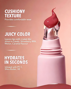 Private Label Lip <b>Gloss</b> Custom Logo Vegan Cruelty Free High Shine <b>Clear</b> Lip Plumper - Product Image 2