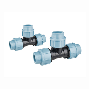 Venta al por mayor de alta resistencia a la presión de plástico HDPE PP compresión adaptador hembra agua y productos de riego - Product Image 4