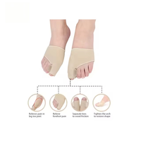 Vente en gros usine : Coussinets orthopédiques confortables en silicone pour hallux valgus, bandages de correction pour fasciite plantaire, unisexe