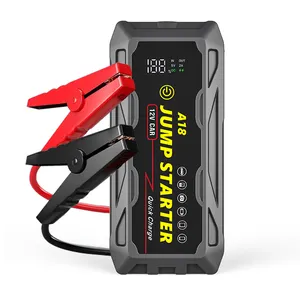 Penguat baterai mobil starter jump 1000a 16000mah kualitas tinggi tahan air Ip66 starter darurat otomatis dengan pengisian daya Cepat pd66