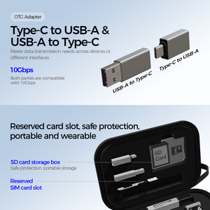 Kit de adaptadores OEM de 10 piezas, paquete de almacenamiento digital portátil - Product Image 2