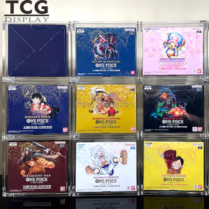 Boîte de rangement en acrylique pour booster box One Piece TCG : The Time of Battle Booster Box (OP-16) avec couvercle magnétique - Product Image 4