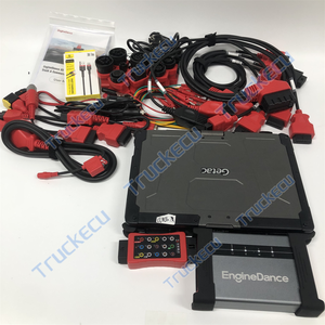 Scanner de véhicule utilitaire robuste V110 avec prise en charge du moteur, AMT, EBS, VCU, ABS, connexion Wi-Fi, programmation ECU, et fonction Engine Dance X5. - Product Image 5